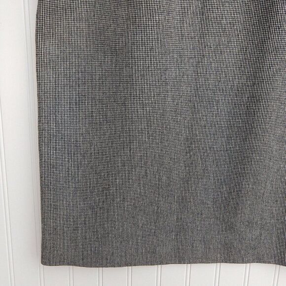 Vintage Evan Picone Houndstooth Pencil Skirt Size 6 Pockets Secretary Academia - Picture 5 of 9